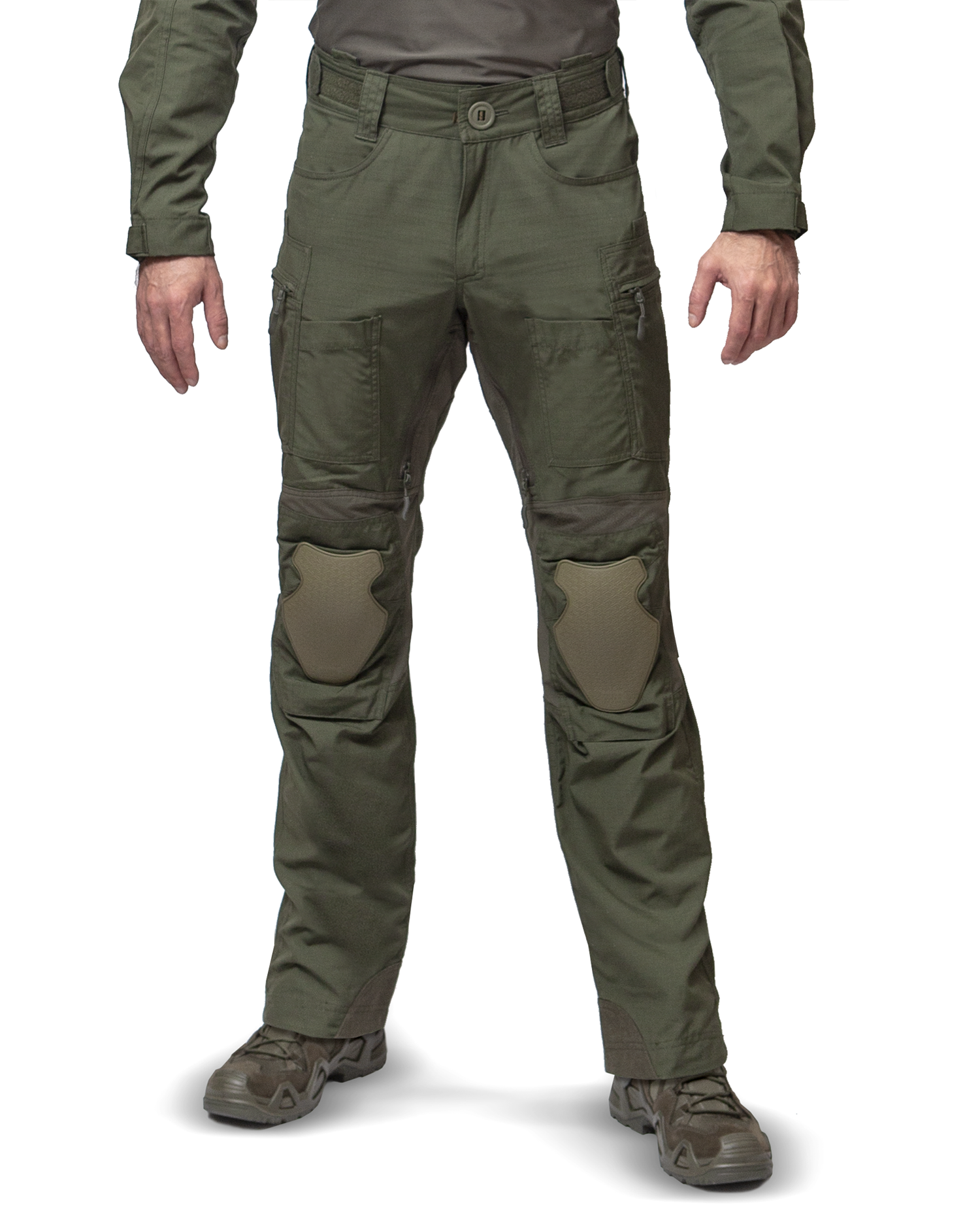 パンツ TROUSERS / NYCO. WEATHER WTAPS: Khaki Nyco Weather Cargo Pants | SSENSE