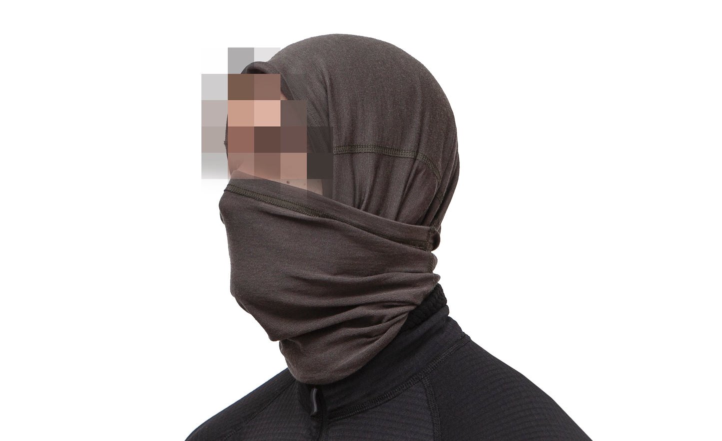 "THERMO SHIELD" MERINO NECK AND FACE GAITER
