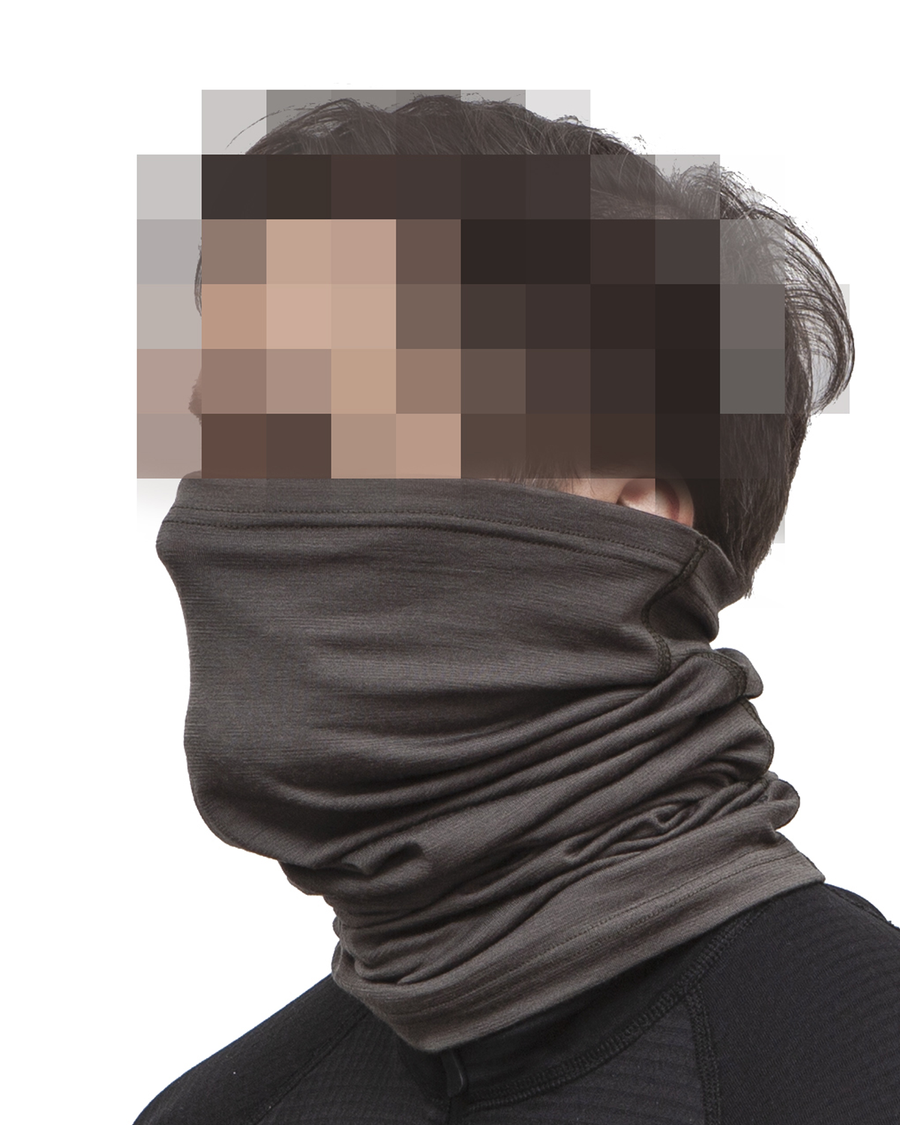 "THERMO SHIELD" MERINO NECK AND FACE GAITER